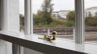 brass sash window fastener