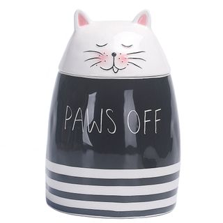 cookie jar with white background