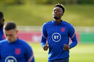 Tammy Abraham has been vaccinated against Covid.