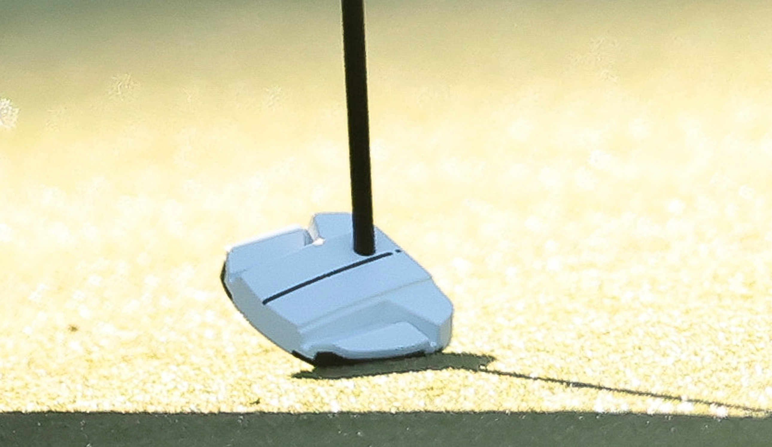 A close up of the putter used by Wyndham Clark