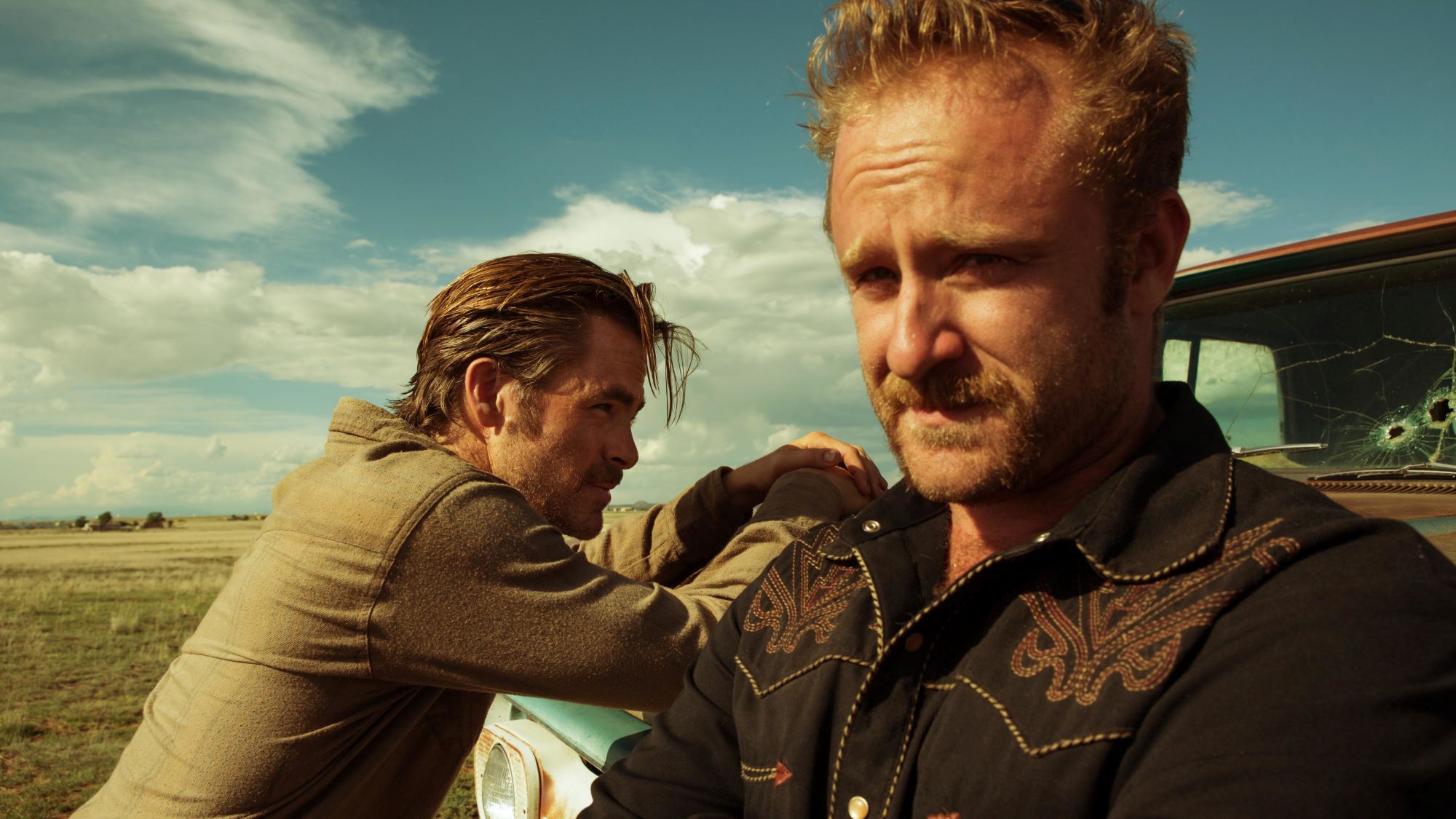 Chris Pine and Ben Foster in Hell or High Water