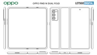 Oppo dual foldable phone