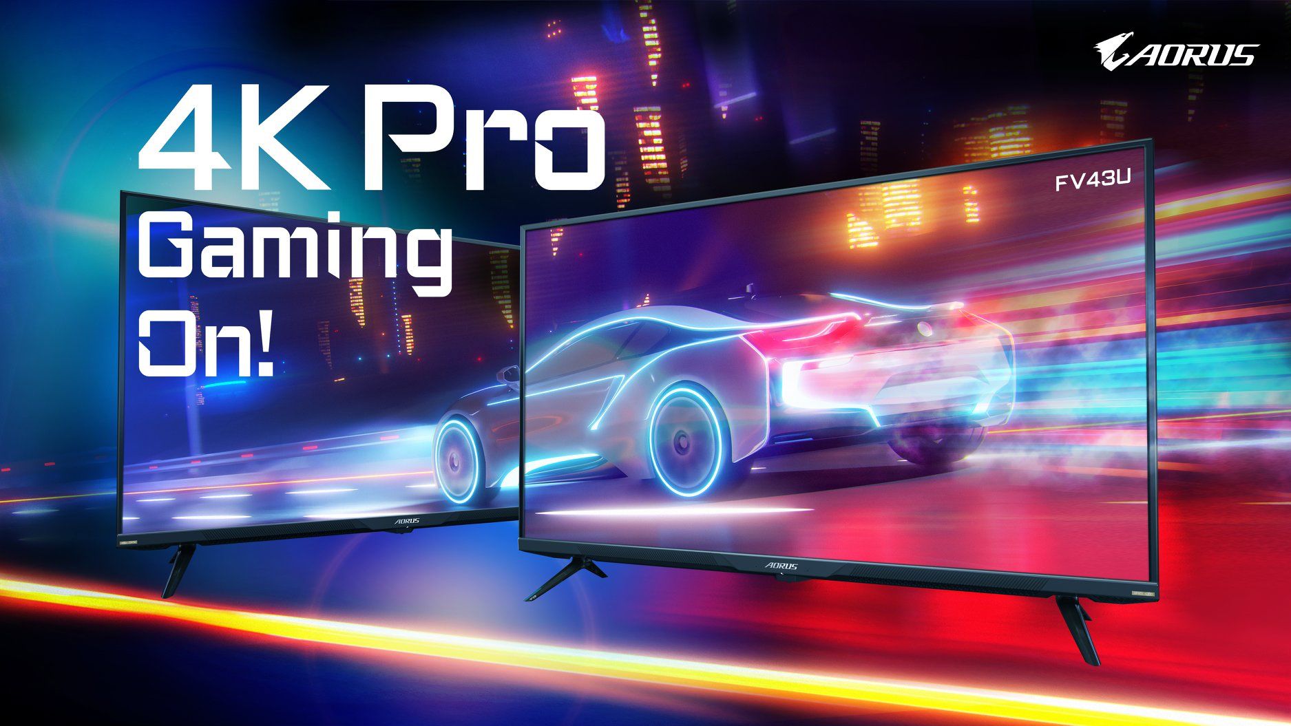 Gigabyte's Aorus Demonstrates 43-Inch 144Hz Gaming Monitor | Tom's