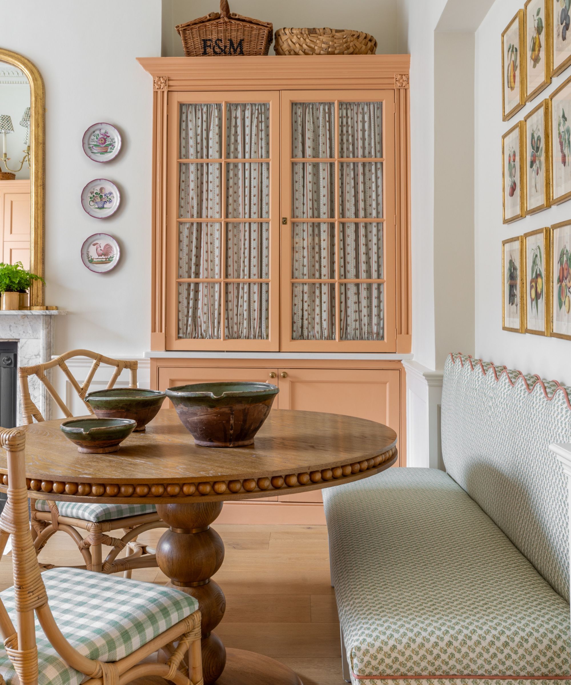 Sean symington interior styled with rustic French dairy bowls