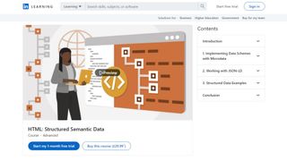 „LinkedIn HTML“ mokymasis
