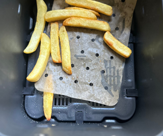 Air fryer liners in the test kitchen