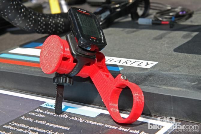 Tate Labs is currently weighing the merits of a new universal mount with a 31.8mm-diameter section and slots for running zip-ties.