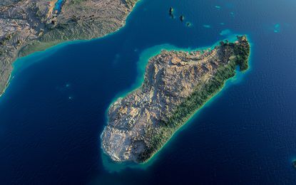 Madagascar map