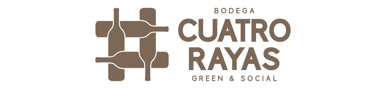 Cuatro Rayas logo &amp;ndash; saying 'Green and Social' on it