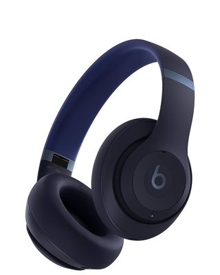 Beats Studio Pro headphones in navy render.