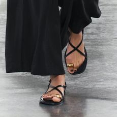 Zara toe-ring sandals