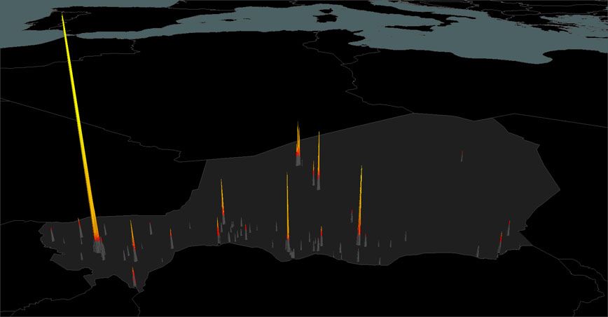 health effects of agriculture, seasonal population density, causes of disease outbreaks, vaccination programs, measles in Africa, seasonality of disease outbreaks, satellite photos, city luminosity and population, disease in niger, disease in Africa, popu