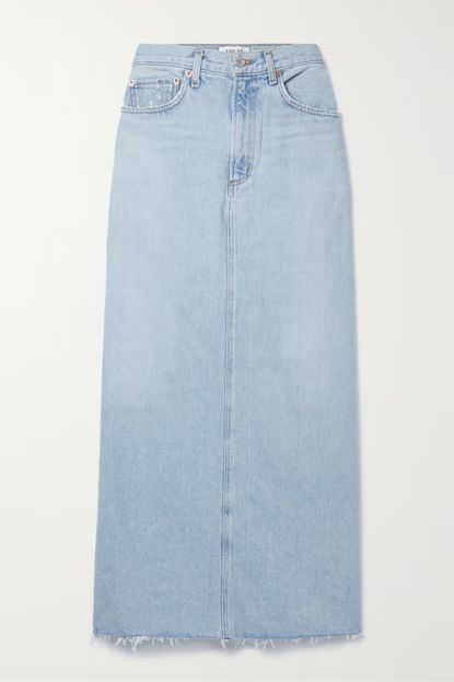 The 16 Best Denim Skirts of 2024, According to a Fashion Editor | Marie ...