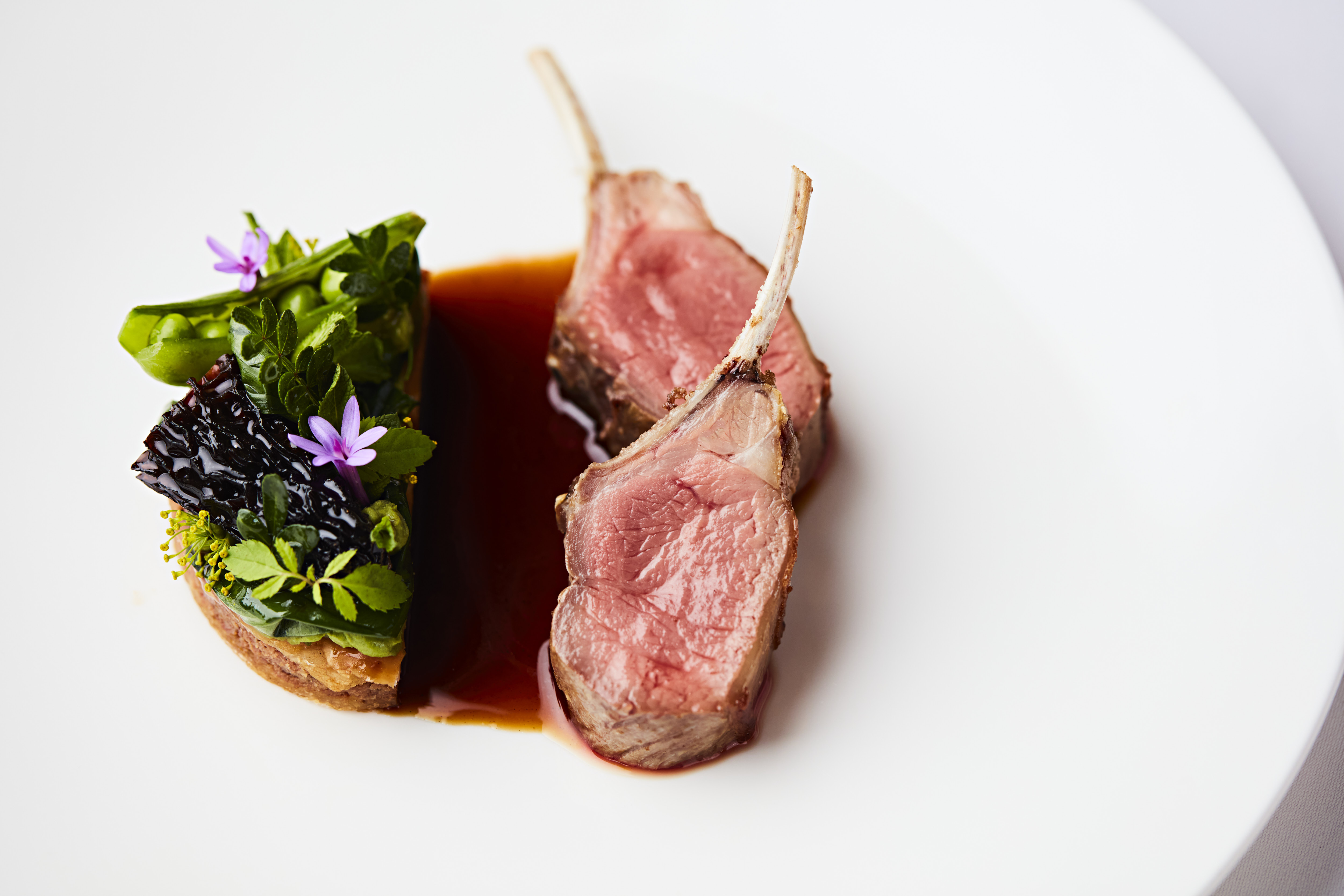 Salt Marsh Lamb Rack at CORD by Le Cordon Bleu