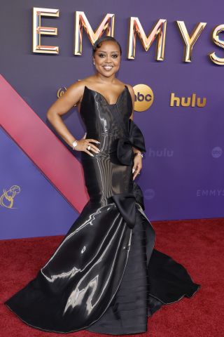 Quinta Brunson attends the 76th Primetime Emmy Awards at Peacock Theater on September 15, 2024 in Los Angeles, California