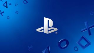 The Sony PlayStation logo against a blue background