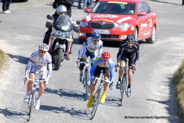 The breakaway with Team Type 1's Remi Cusin