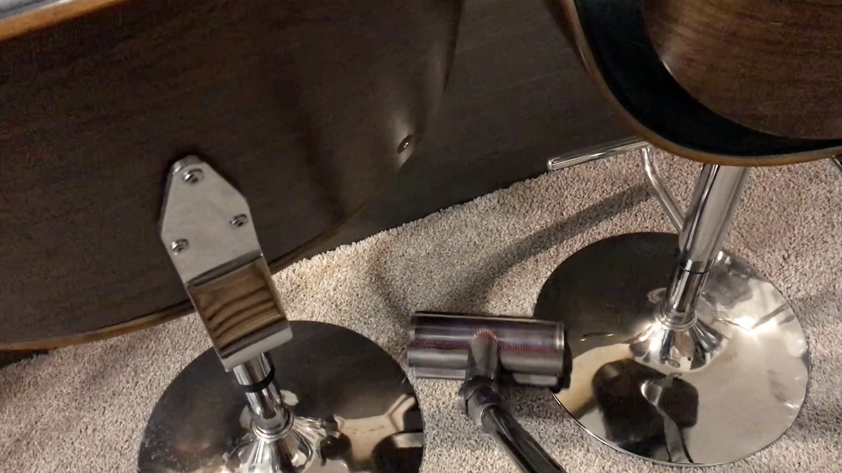 Dyson V15s Detect Submarine being tested in writer's home