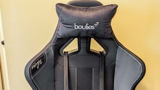 The headrest pillow on the Boulies Ninja Pro