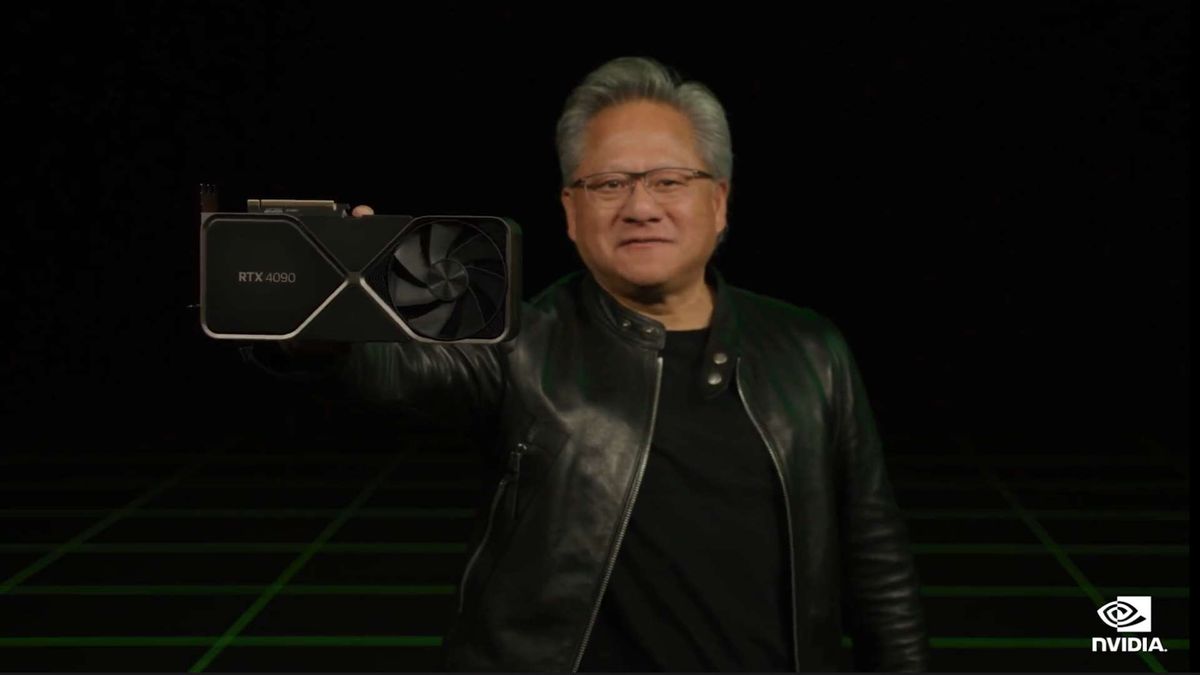 Nvidia RTX 4090 and Jen-Hsun Huang