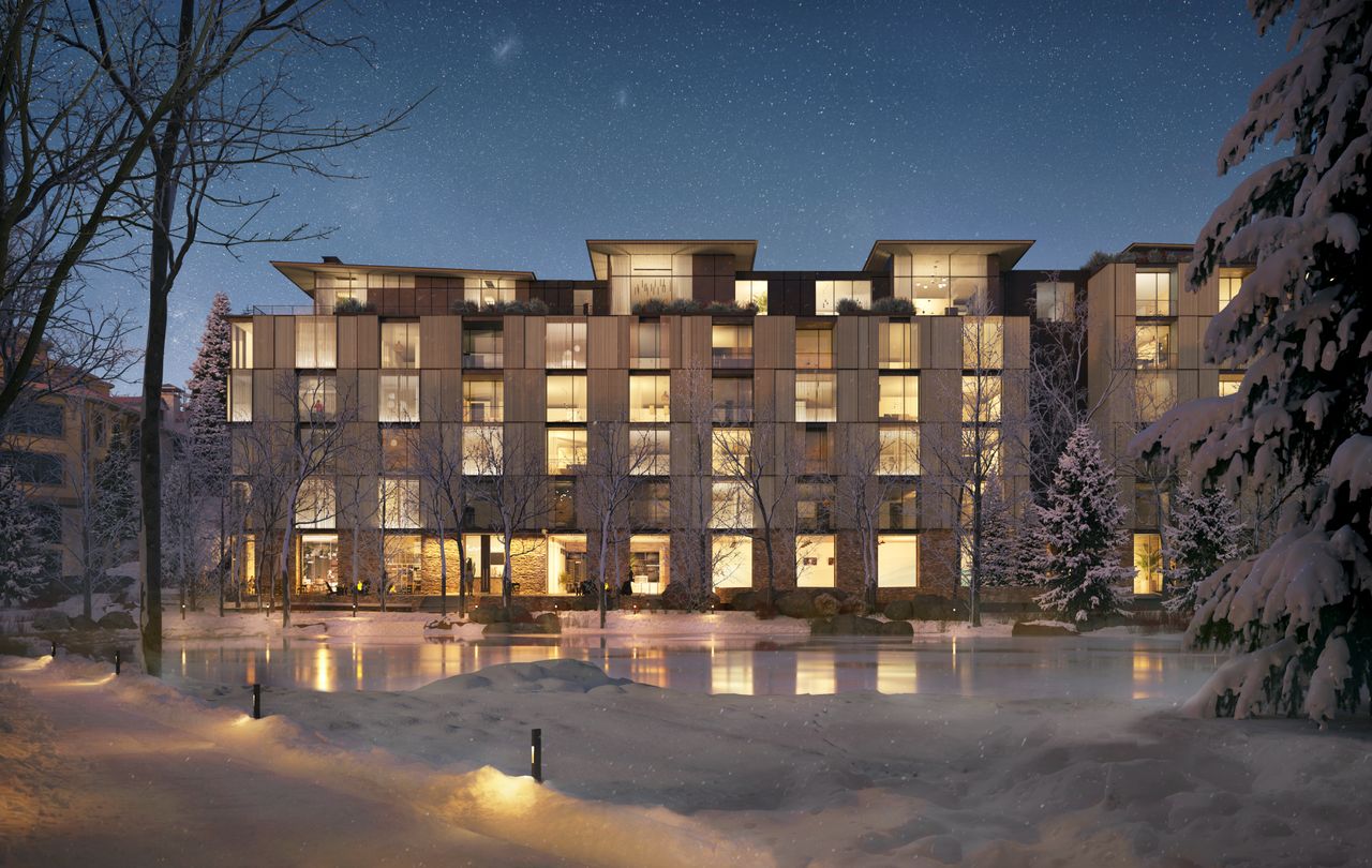 Renderings of a Four Seasons project in Telluride, Colorado.