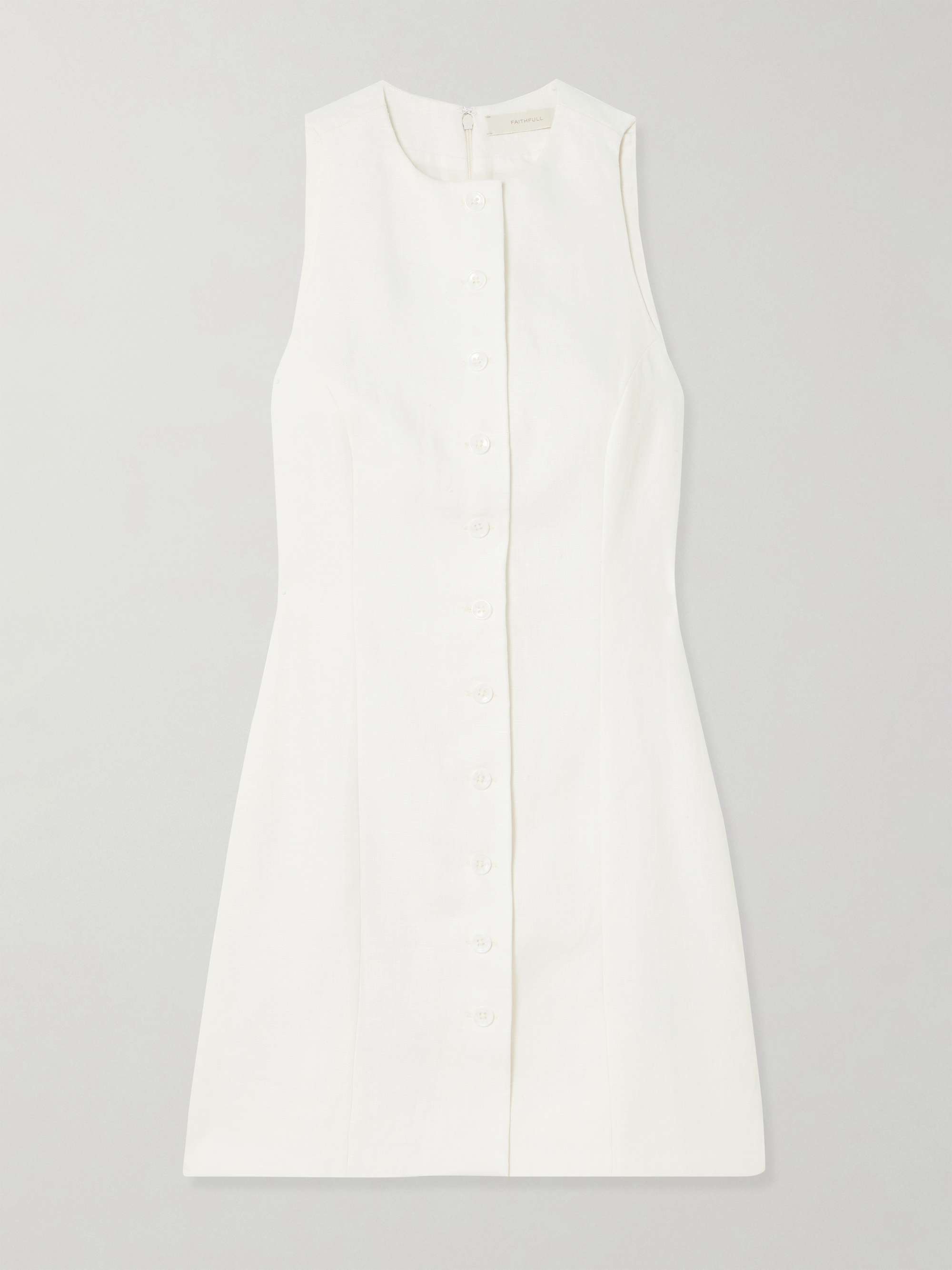 Seema Linen Mini Dress