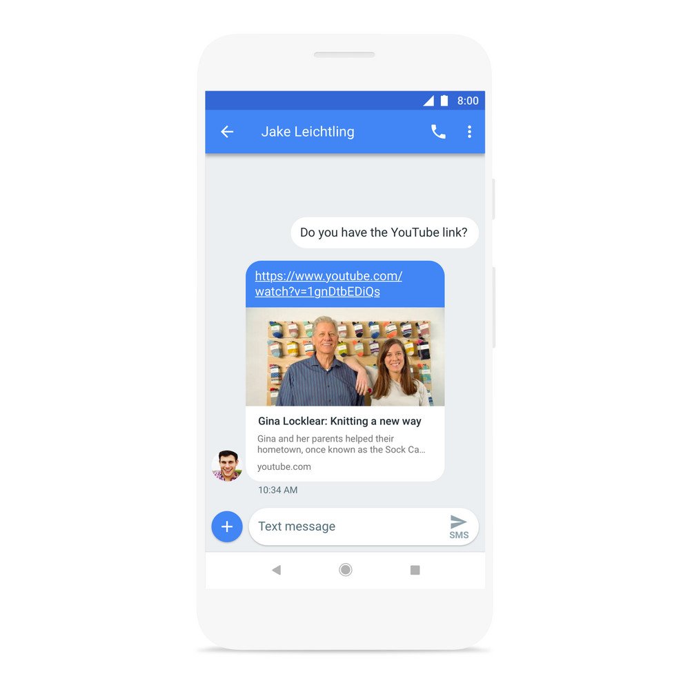 Messages link link. Link messages.