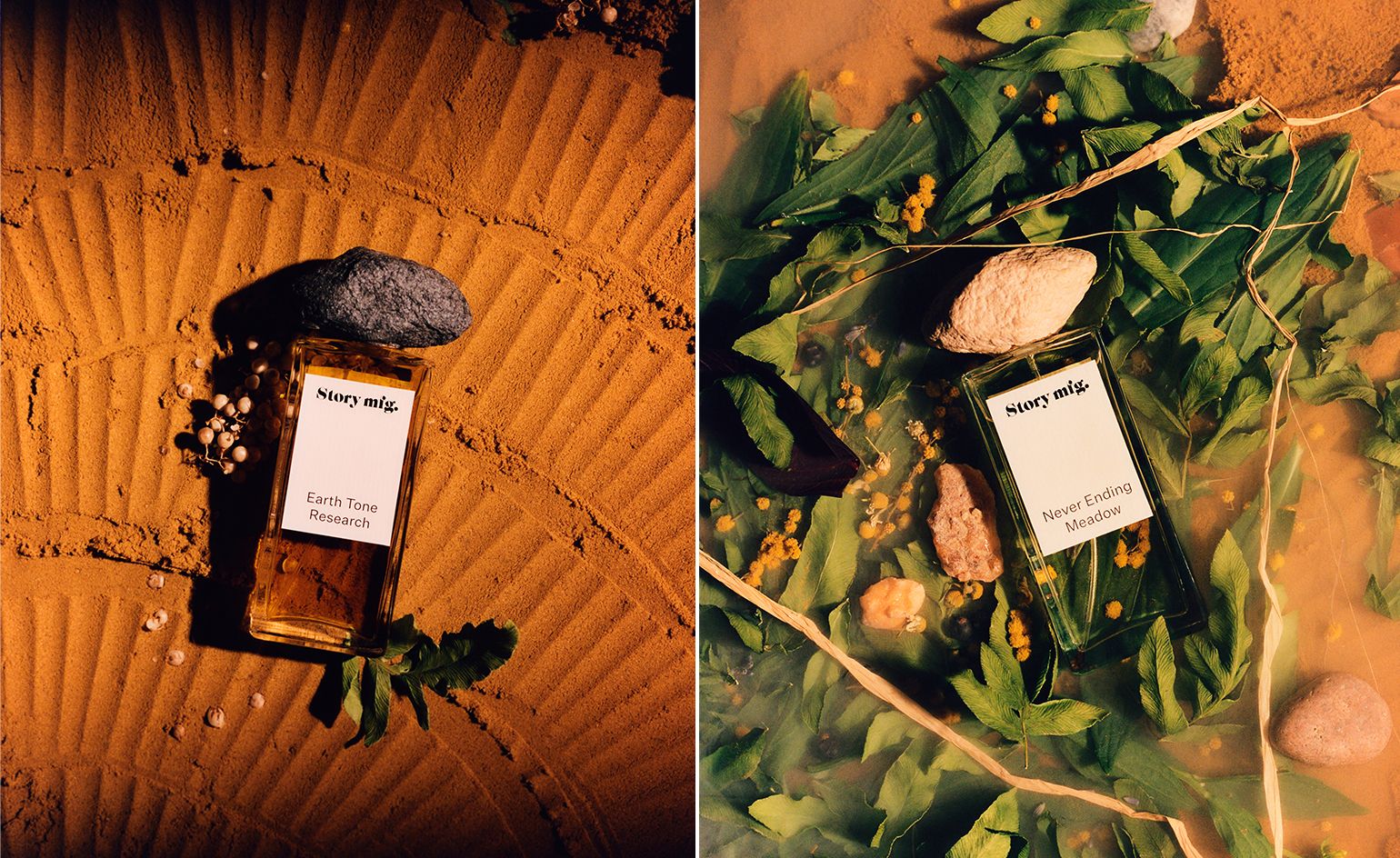 Story MFG perfumes smell like rain Wallpaper