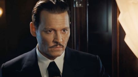 Johnny Depp as Edward Ratchett in Murder on the Orient Express