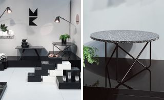 Berlin-based design studio My Kilos presented the tastily inspired ‘Black Stracciatella’ collection