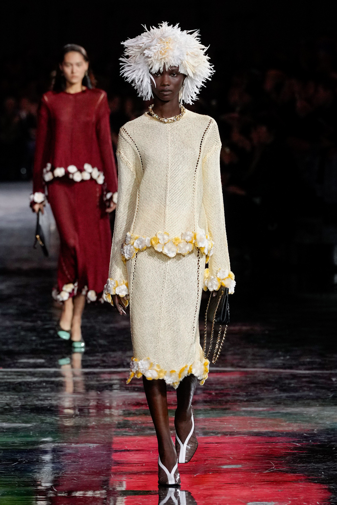 a model on the Chanel spring 2026 runway