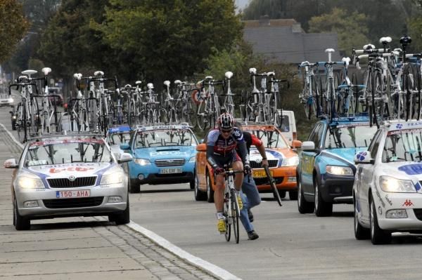 Mickael Delage (Silence-Lotto) gets going again.