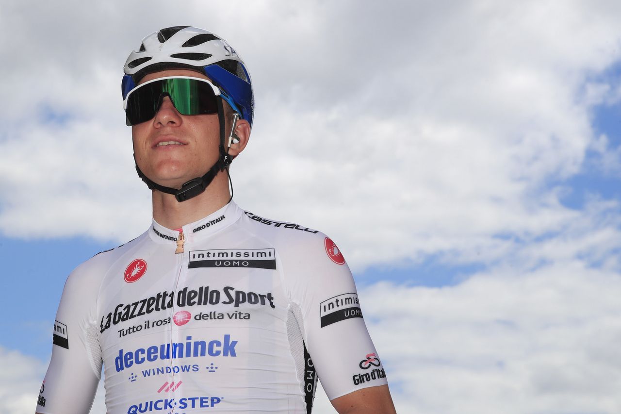 Giro dItalia 2021 104th Edition 8th stage Foggia Guardia Sanframondi 170 km 15052021 Remco Evenepoel BEL Deceuninck QuickStep photo Luca BettiniBettiniPhoto2021