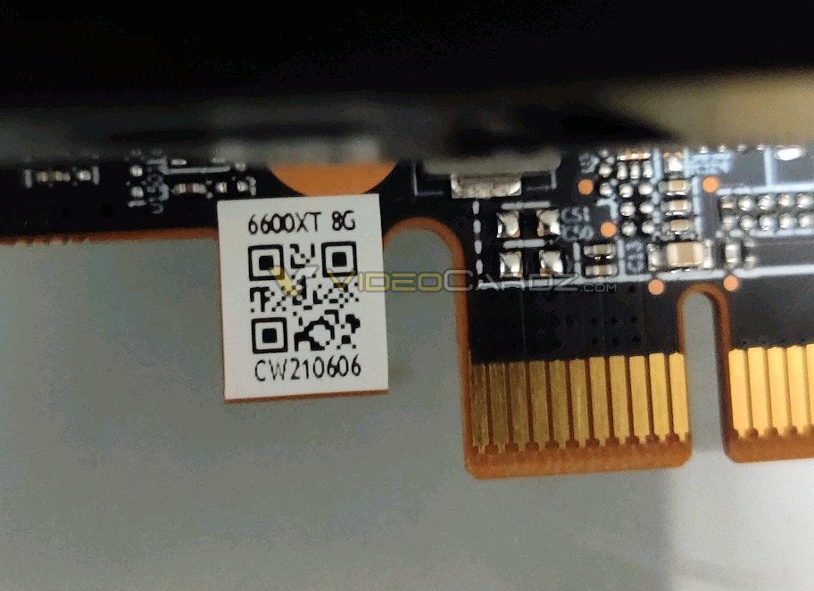 Leaked Photos of RX 6600 XT
