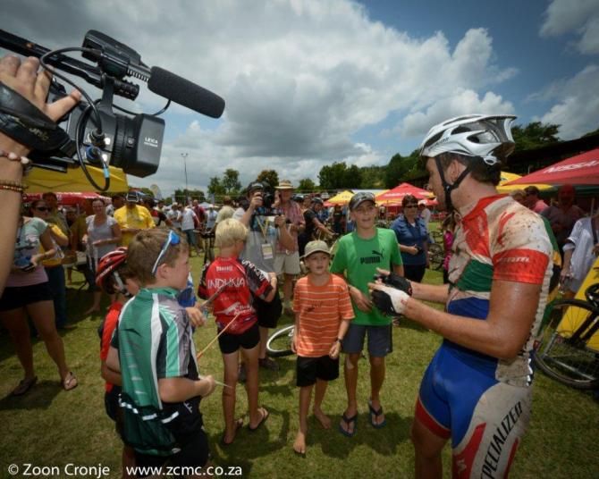 Max Knox, a crowd favourite
