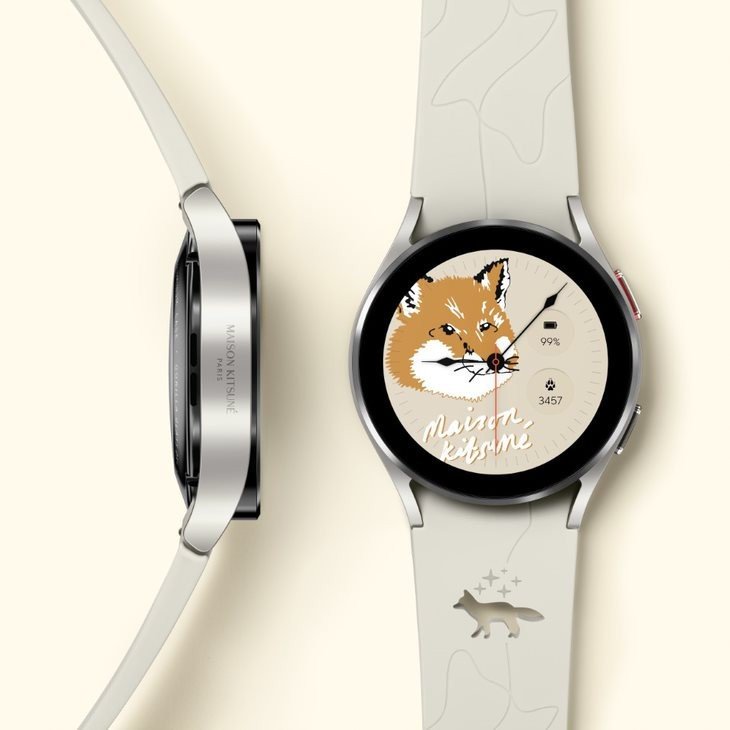 Samsung Galaxy Watch 4 Maison Kitsune Edition