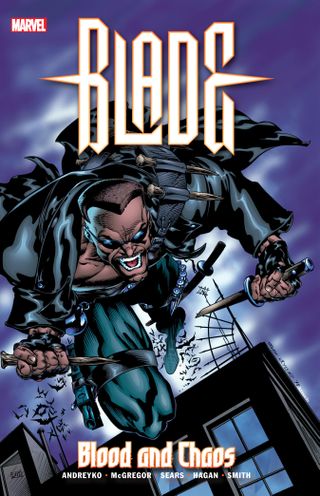 Blade comic book cover via Marvel