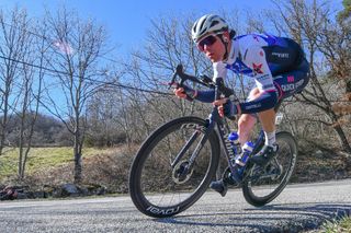 FaunArdeche Classic 2022 22th Edition Guilherand Granges Guilherand Granges 1685 km 26022022 Mauro Schmid SUI QuickStep Alpha Vinyl Team photo Tommaso PelagalliSprintCyclingAgency2022