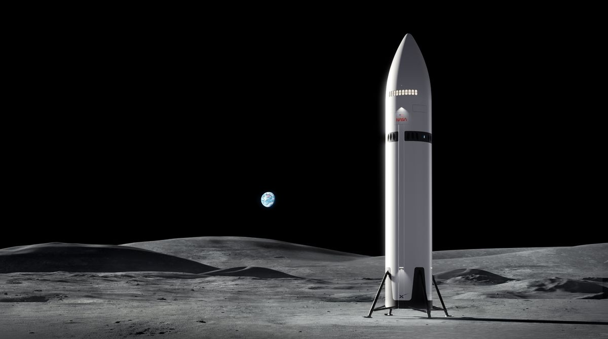 SpaceX and NASA show off how Starship will help astronauts land on the moon (images)