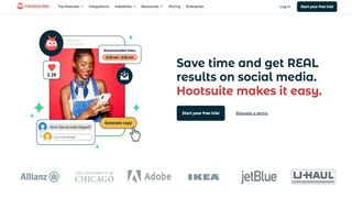 Hootsuite website