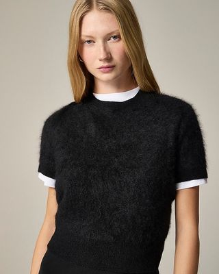 Brushed Cashmere T-Shirt