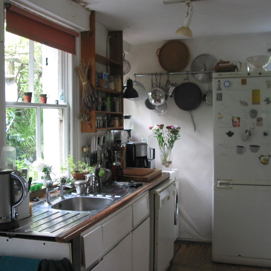 kitchen before makeover