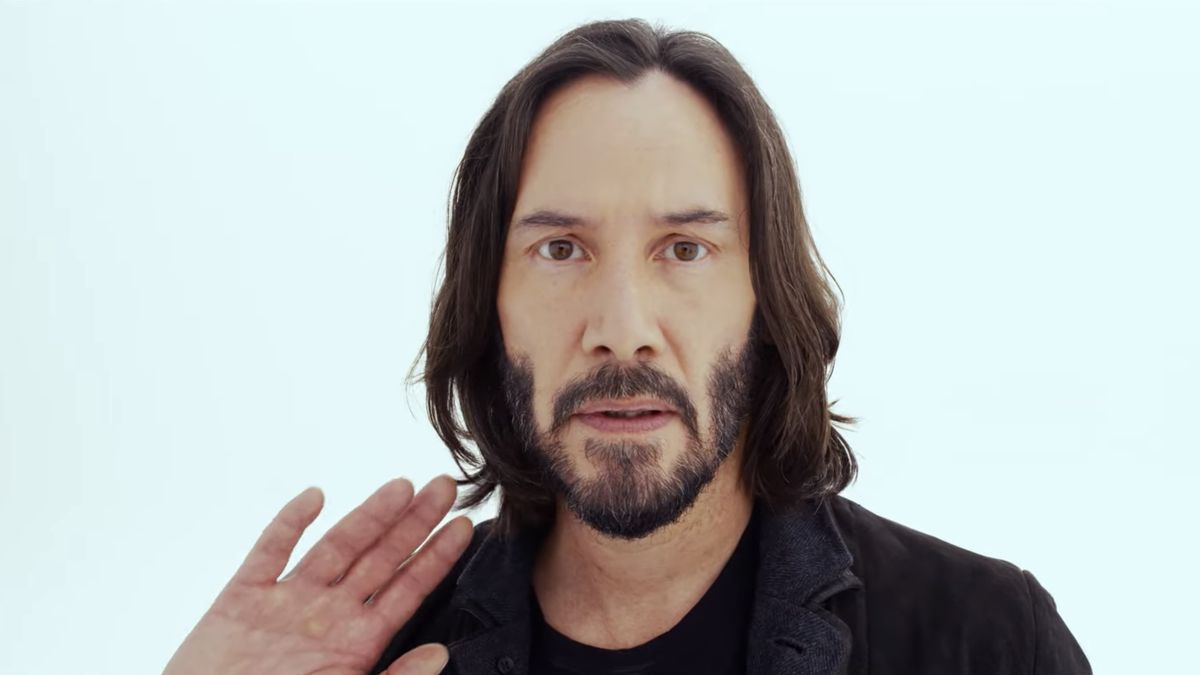 Keanu Reeves as Neo in Matrix Resurrections