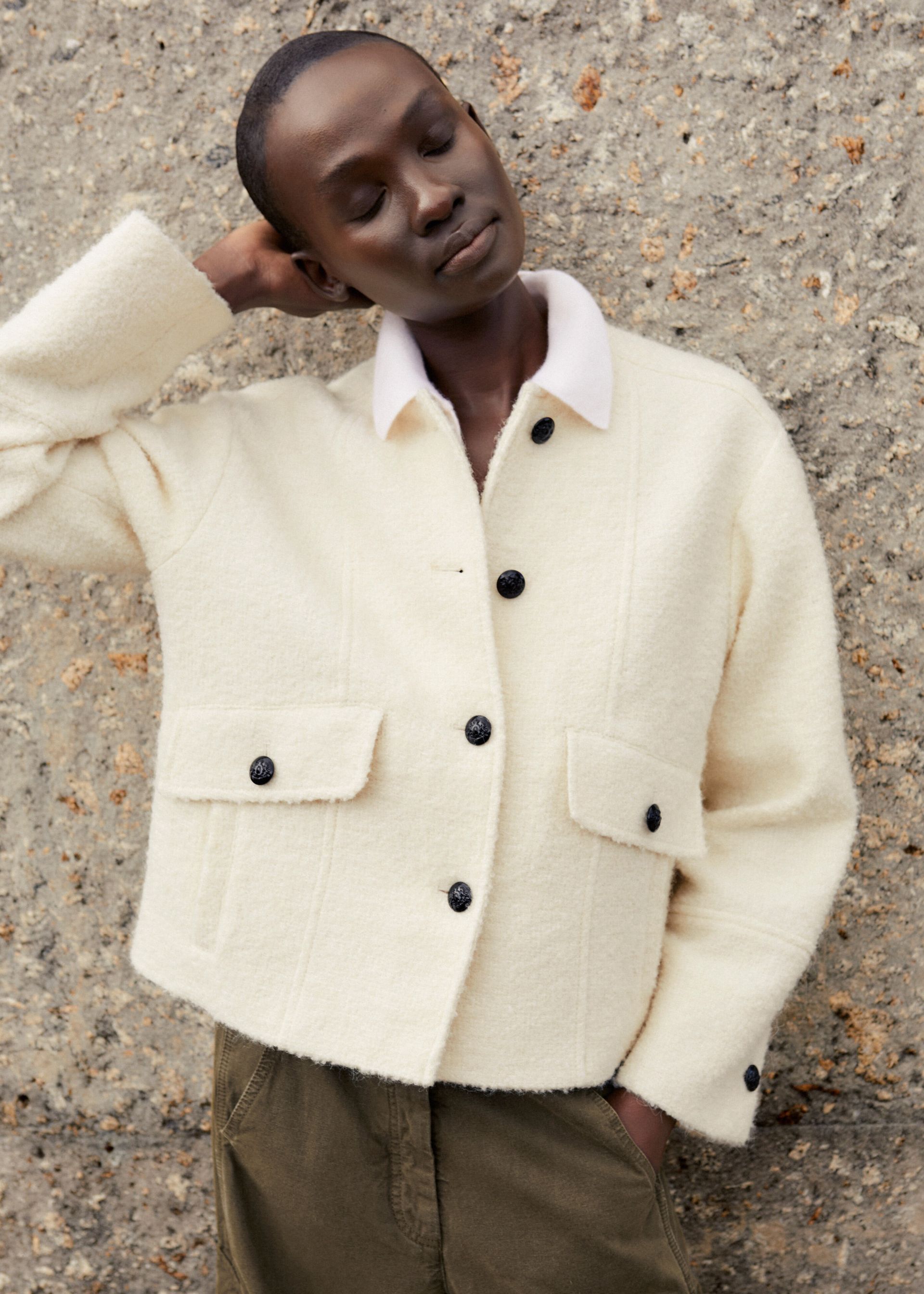 Bouclé Swing Jacket