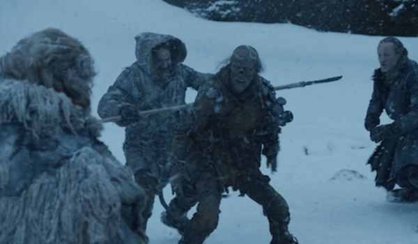 game of thrones beyond the wall wight