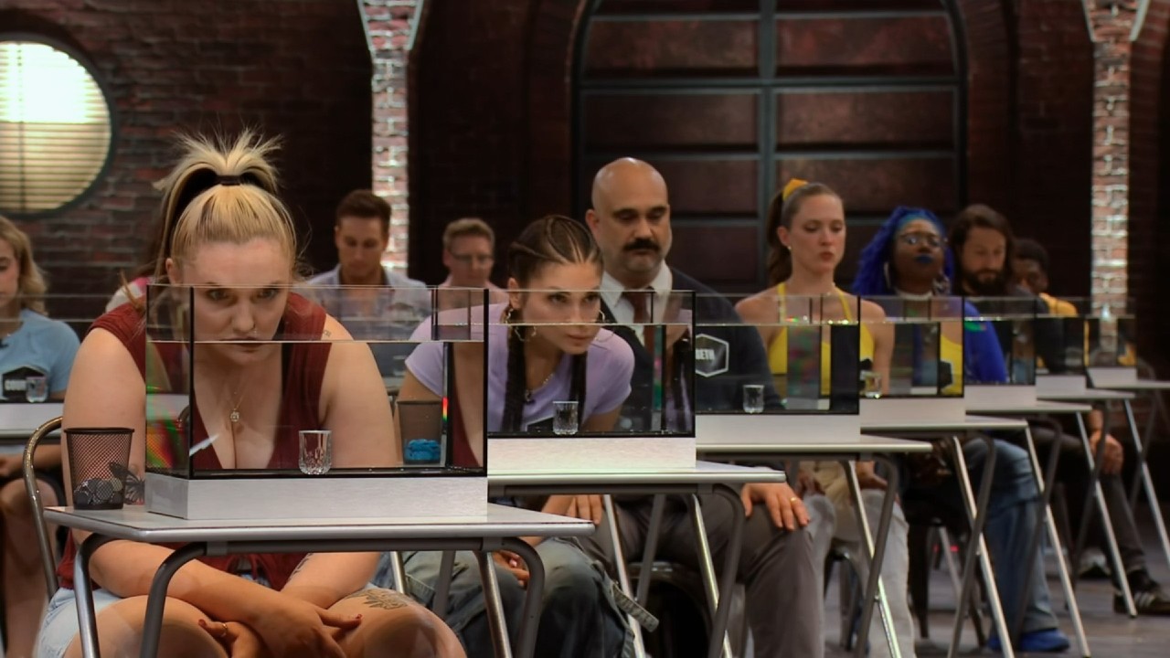 99 to Beat Contestants waiting to compete.