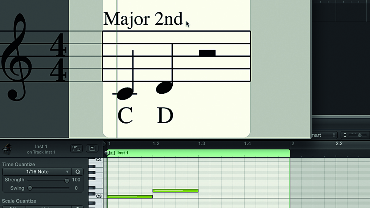 Music theory basics: understanding intervals, and how they define the distance in pitch between two notes