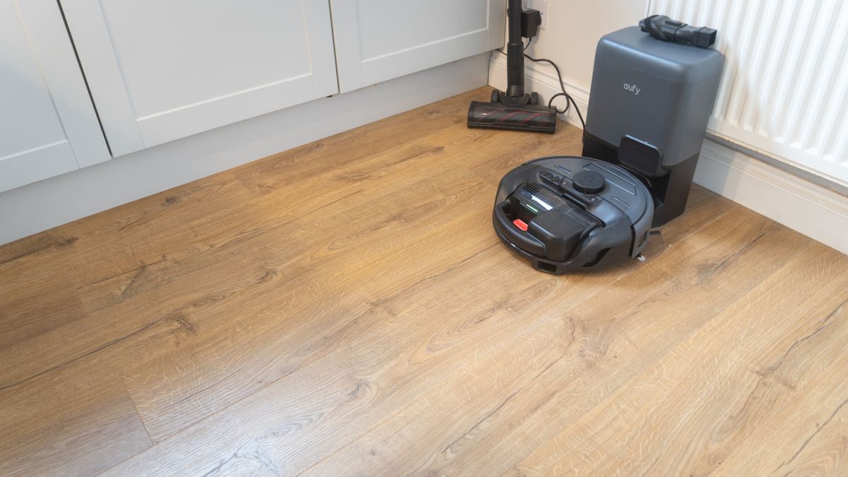 Results of oat test on hard floor in standard mode
