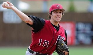 College Baseball Pitcher