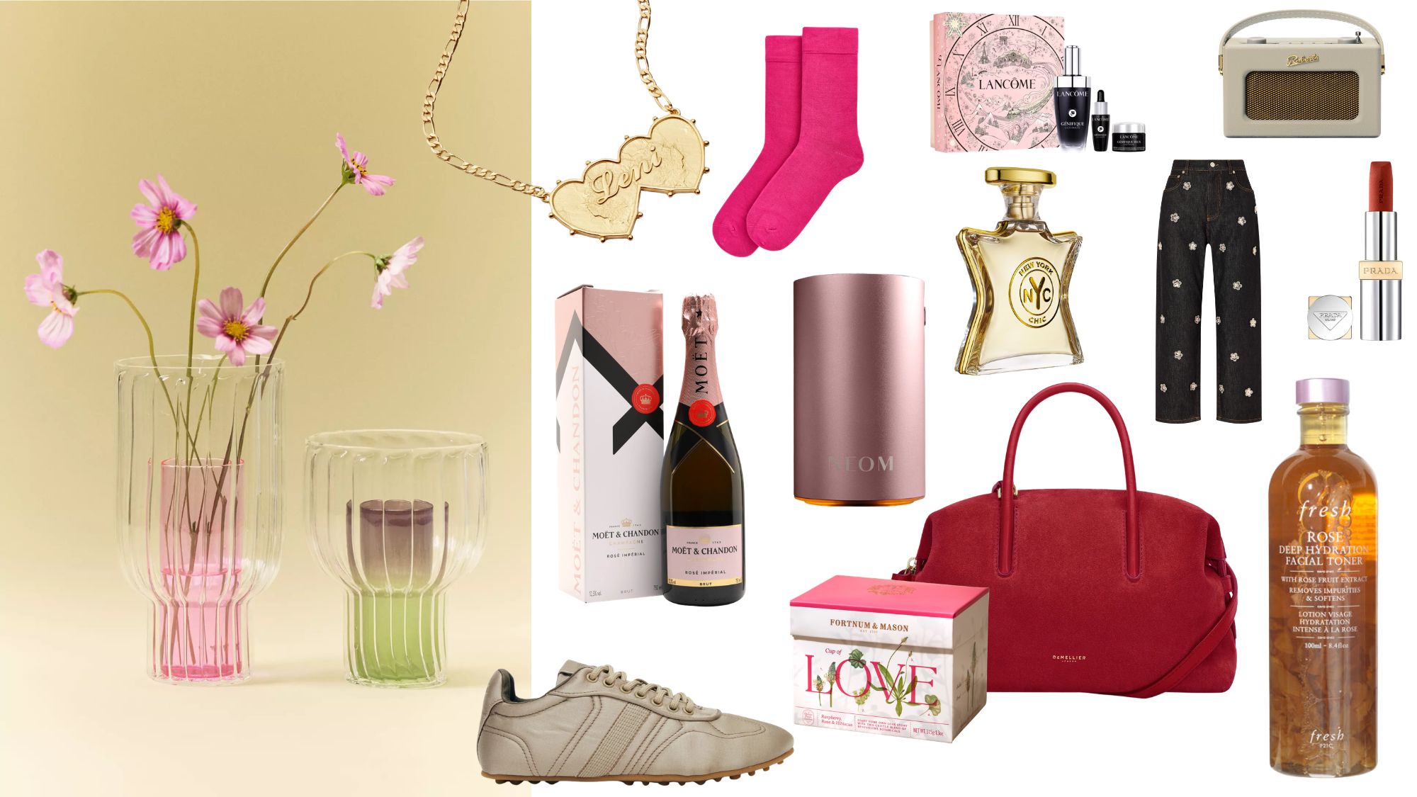 a collage of the best mother's day gifts